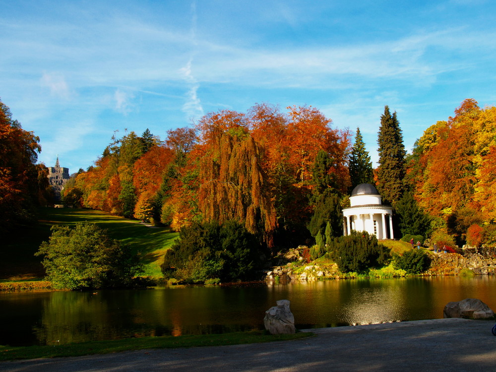 Herbst im Bergpark