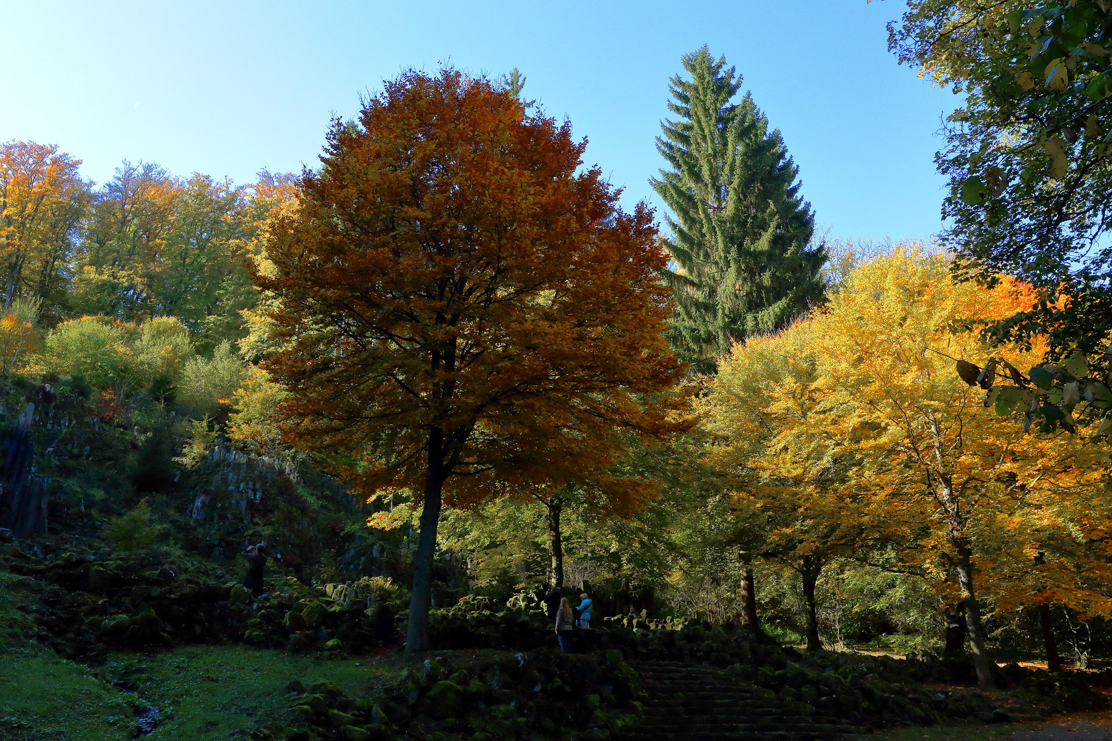 Herbst im Bergpark Wilhelmshöhe