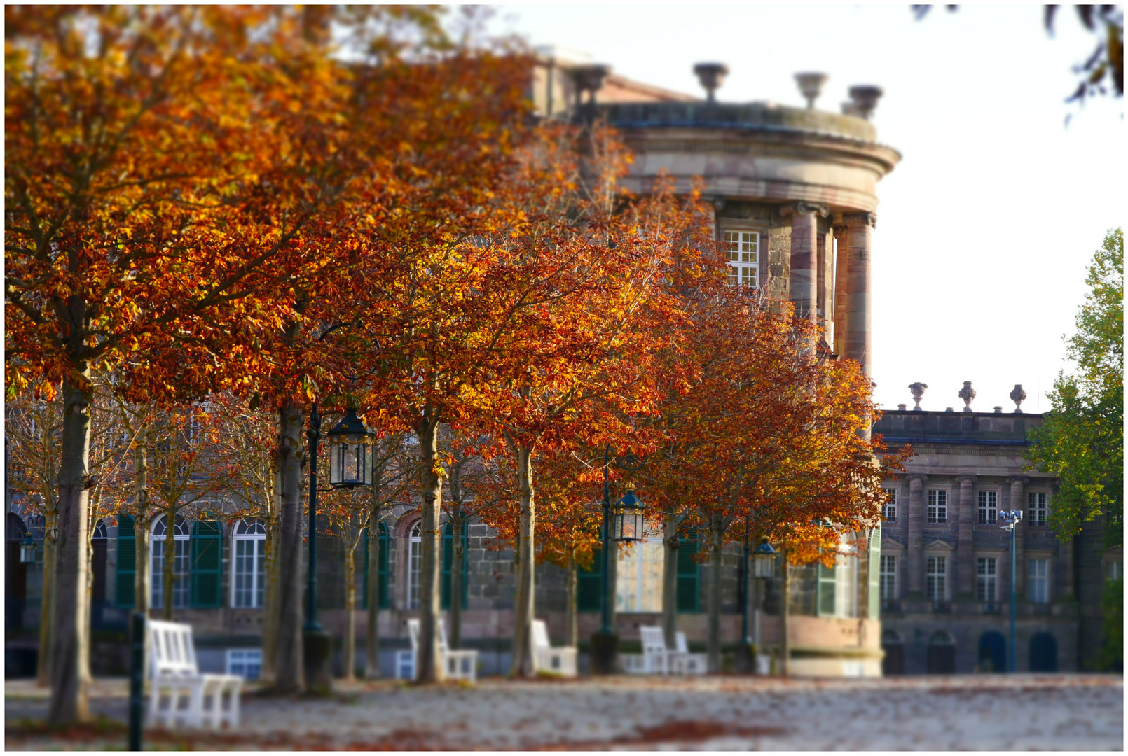 Herbst im Bergpark Wilhelmshöhe in Kassel (I)