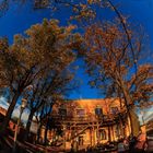 Herbst im Biergarten