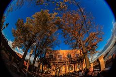 Herbst im Biergarten