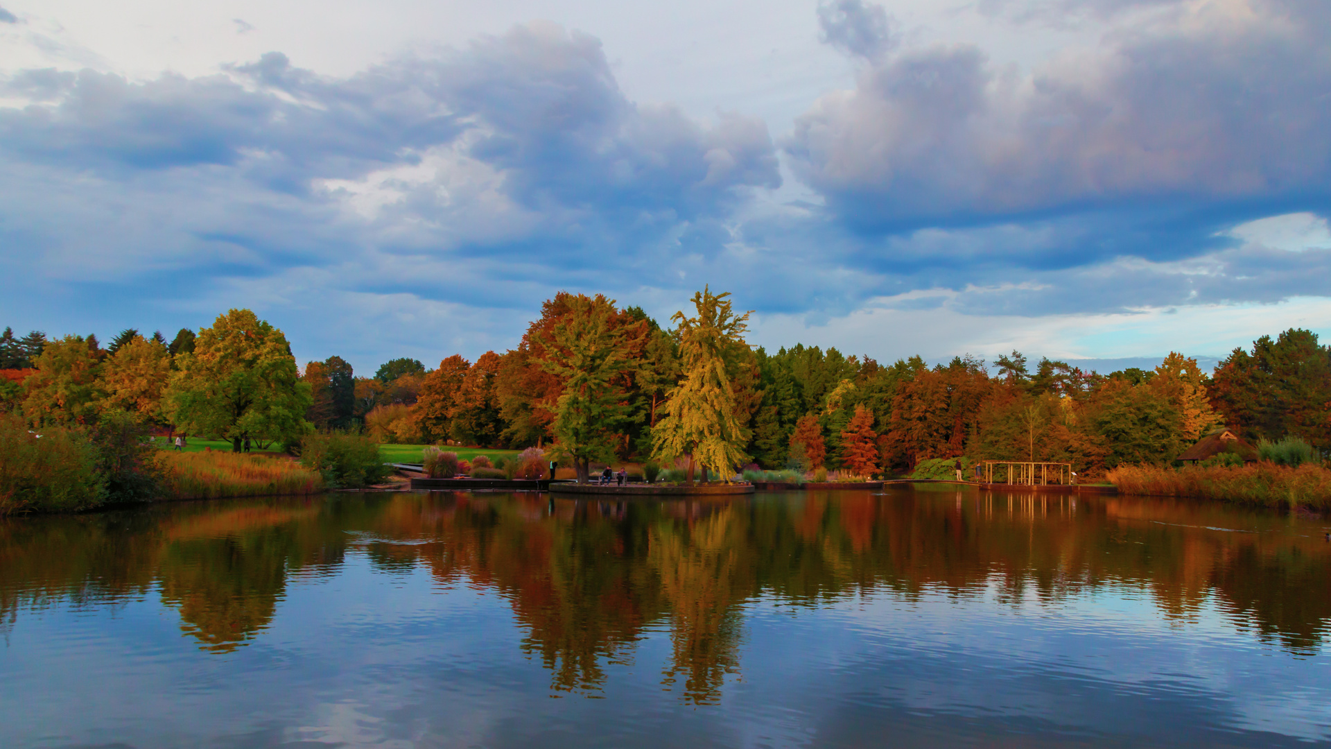 Herbst im Botanische Garten