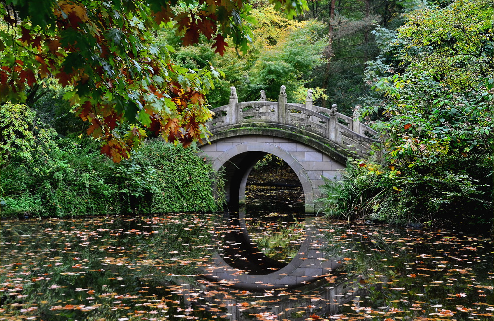 Herbst im "Chinesischen Garten" des Duisburger Zoos