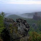 Herbst im Elbsandsteingebirge