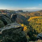 Herbst im Elbsandsteingebirge