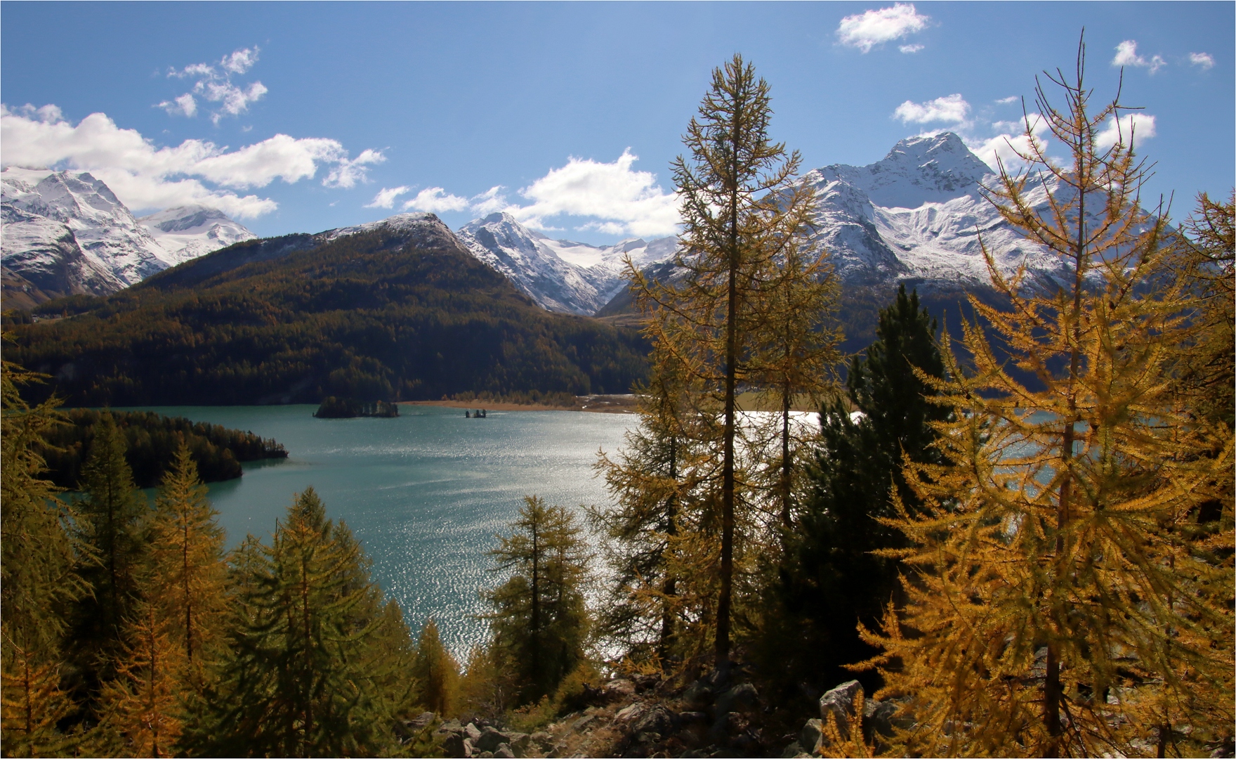 HERBST IM ENGADIN