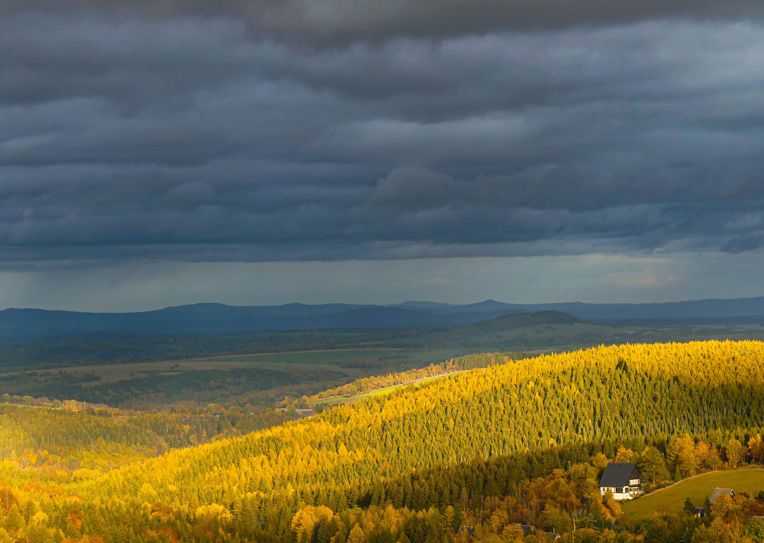 Herbst im Erzgebirge