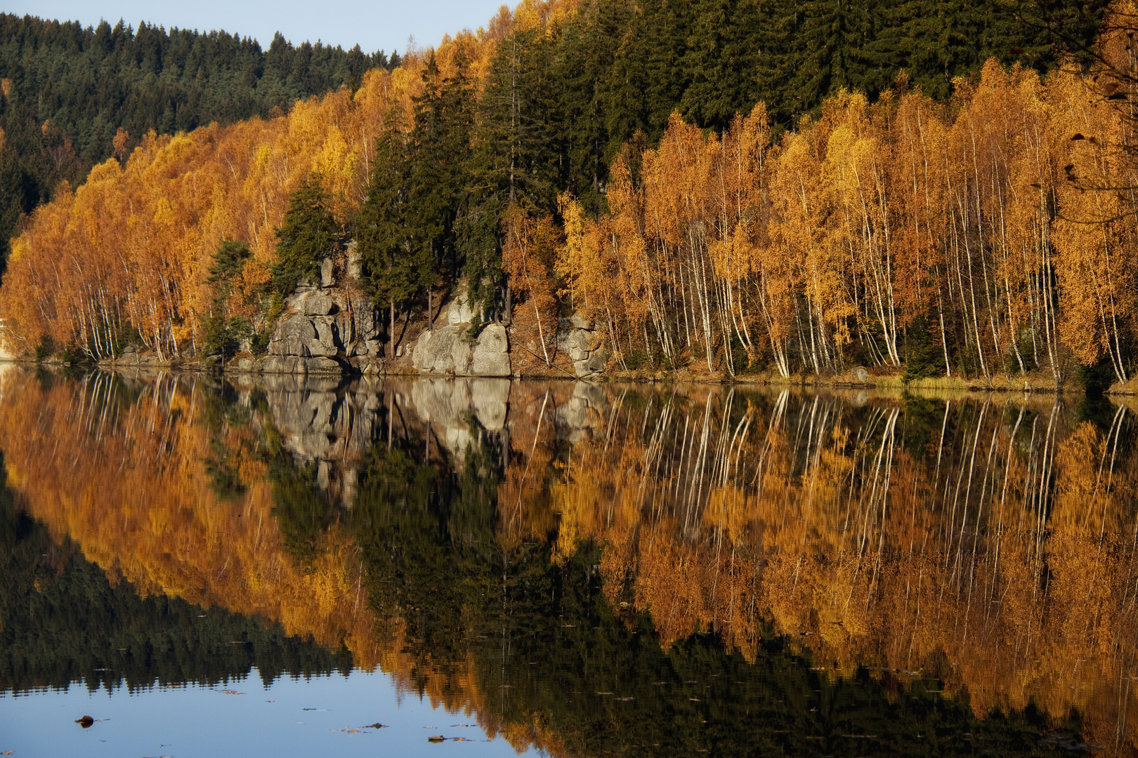 Herbst im Erzgebirge