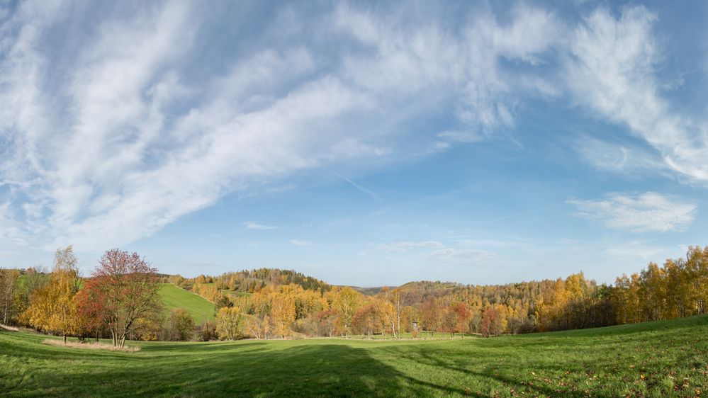 Herbst im Erzgebirge