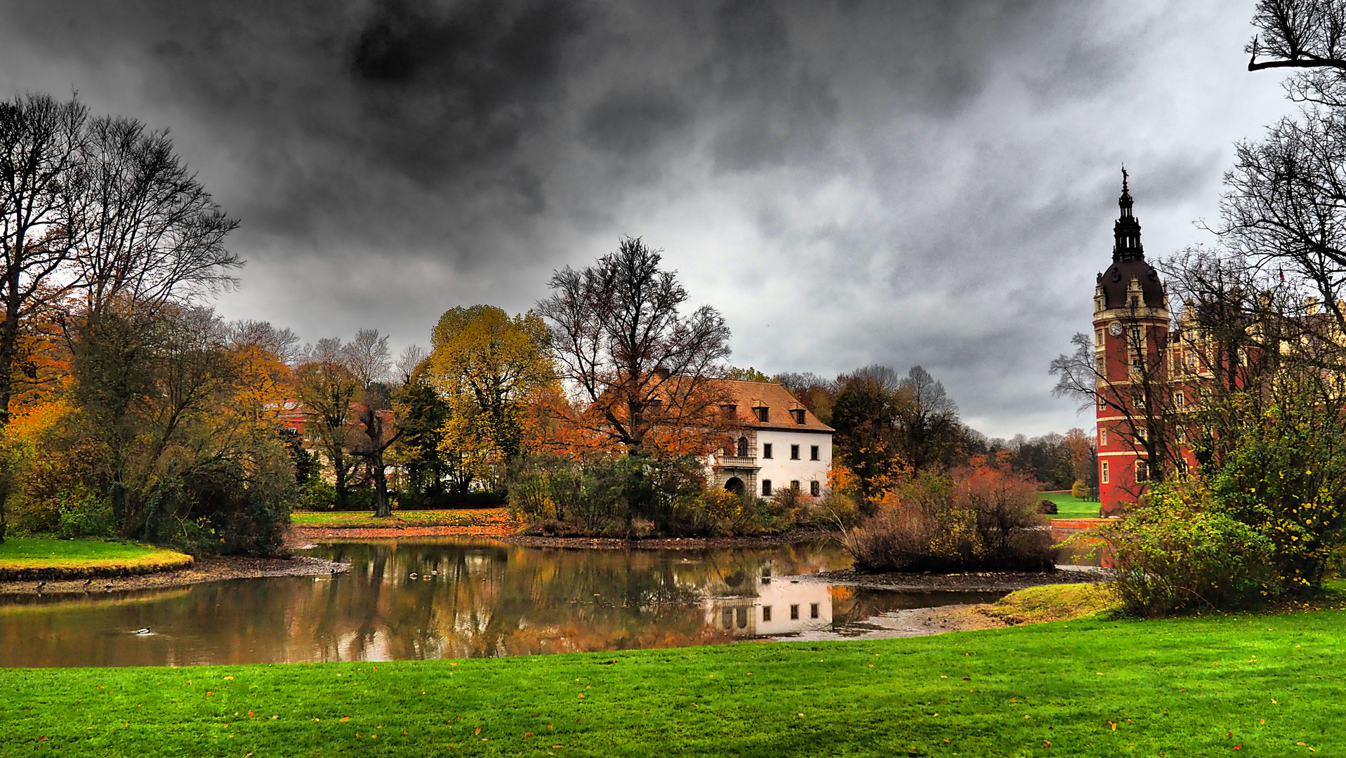 Herbst im Fürst Pückler Park.