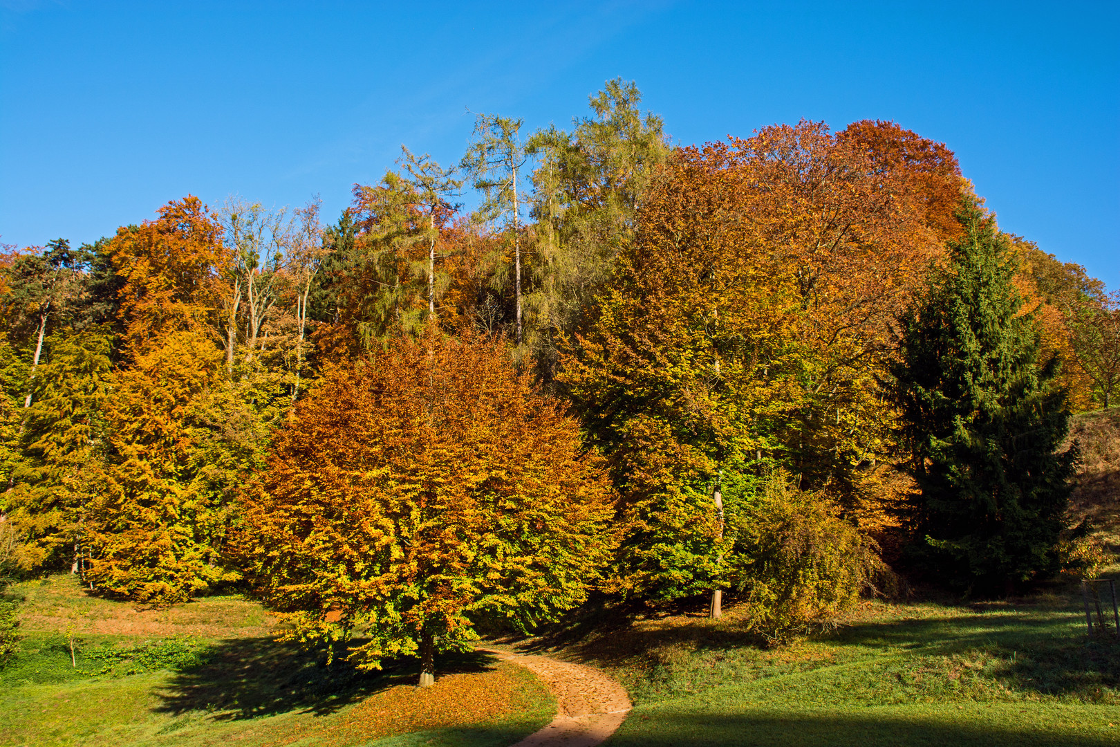 Herbst im Fürstenlager