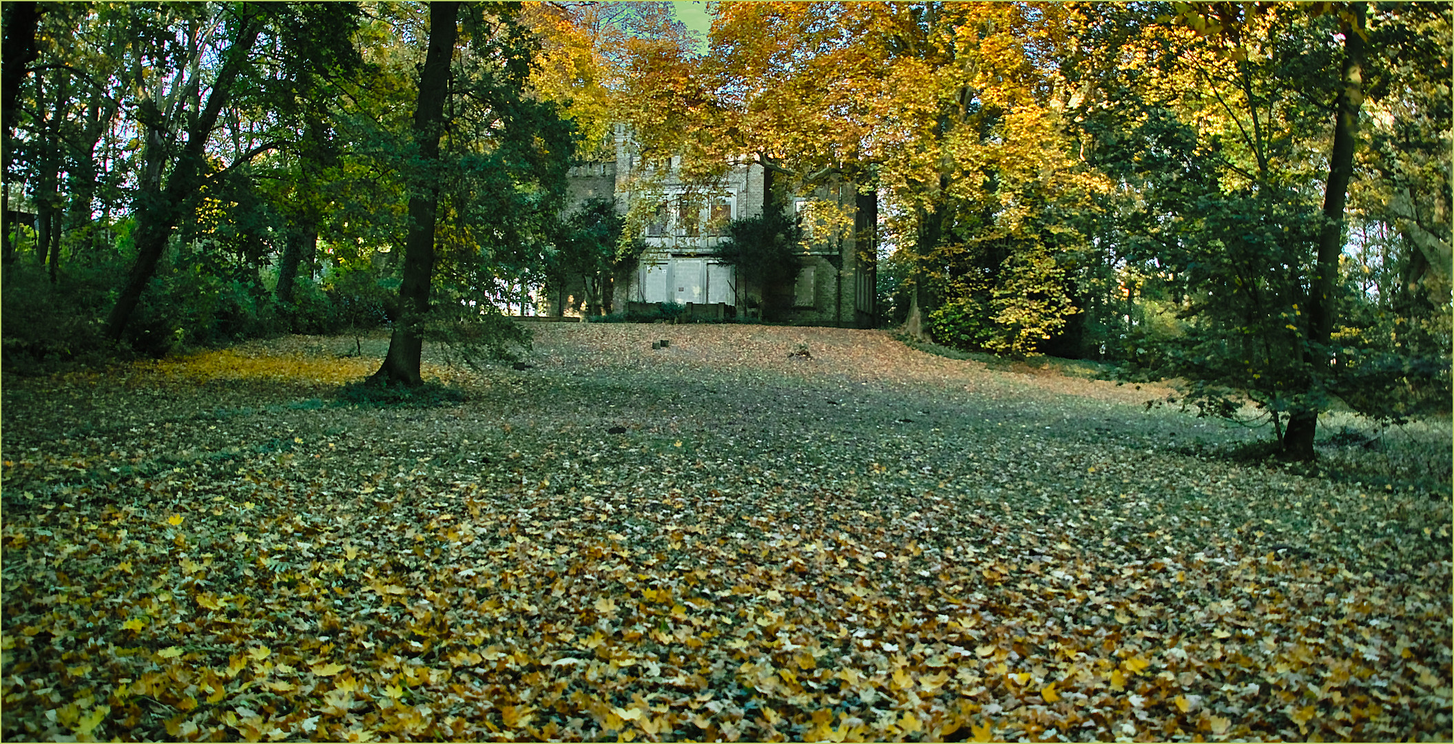 Herbst im Garten von Haus Orr