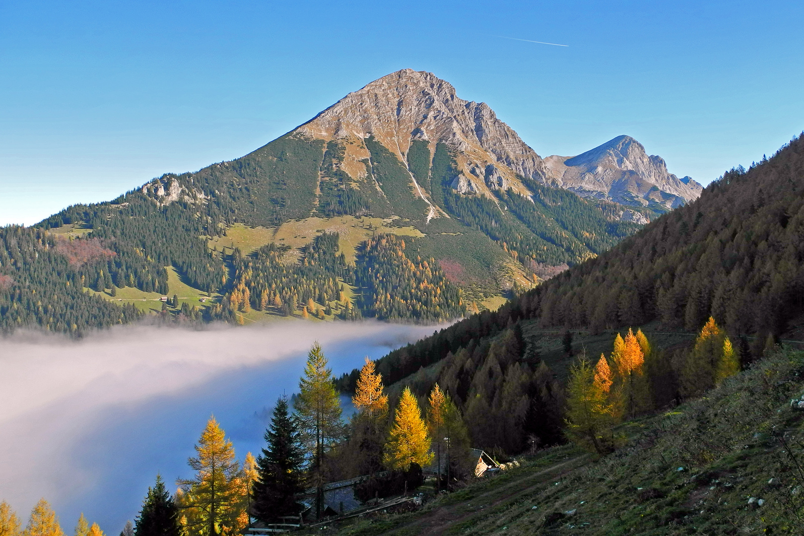 Herbst im Gebirge.