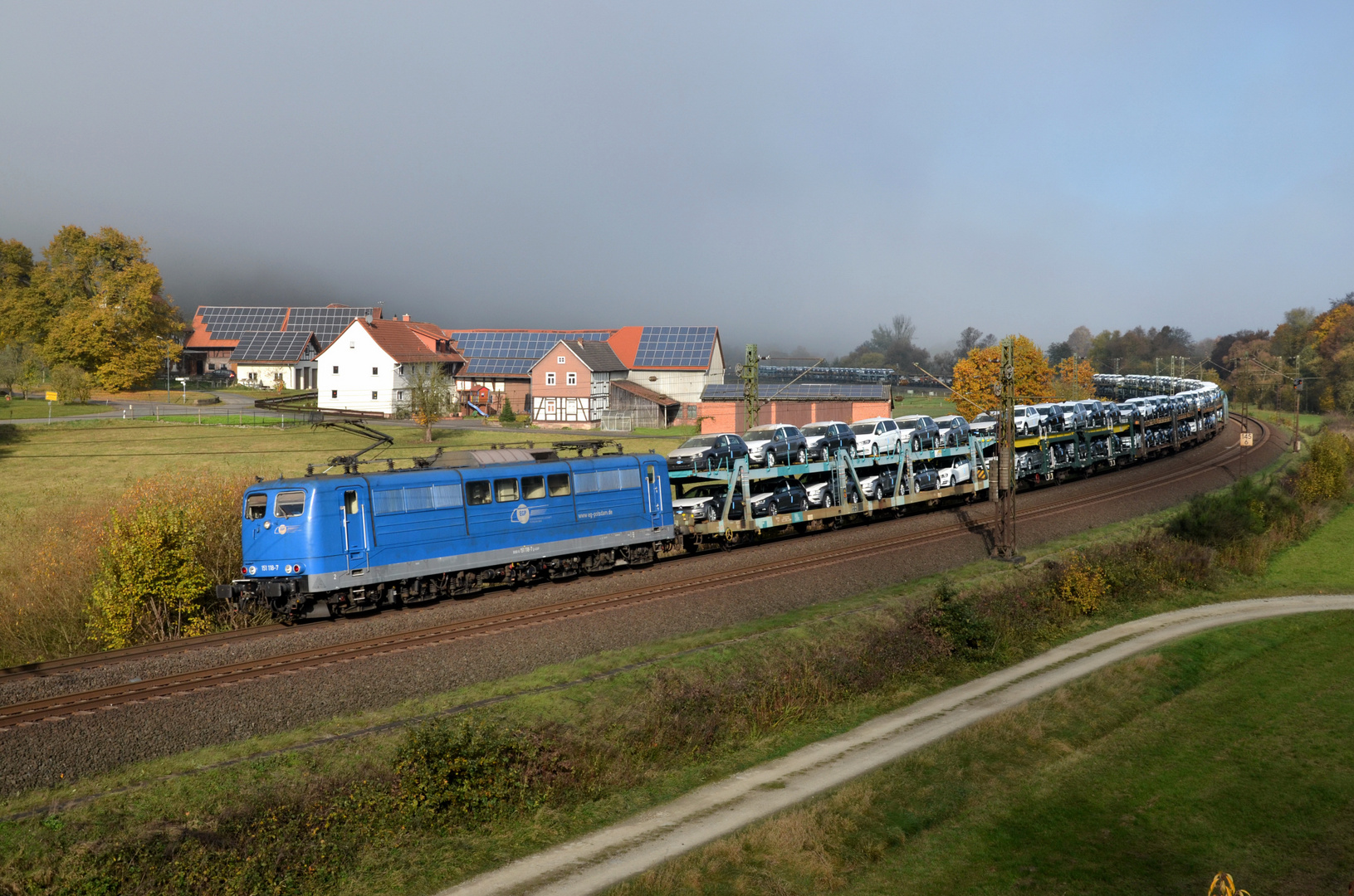 Herbst im Haunetal von seiner schönsten Seite