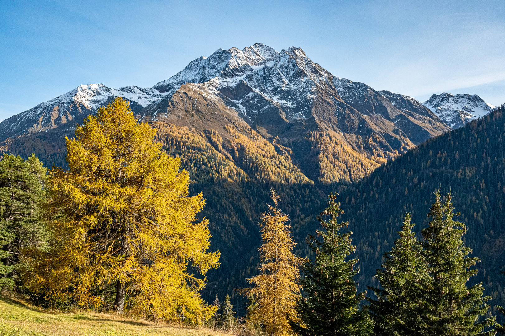 herbst im hochgebirge