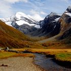 Herbst im Hochgebirgstal