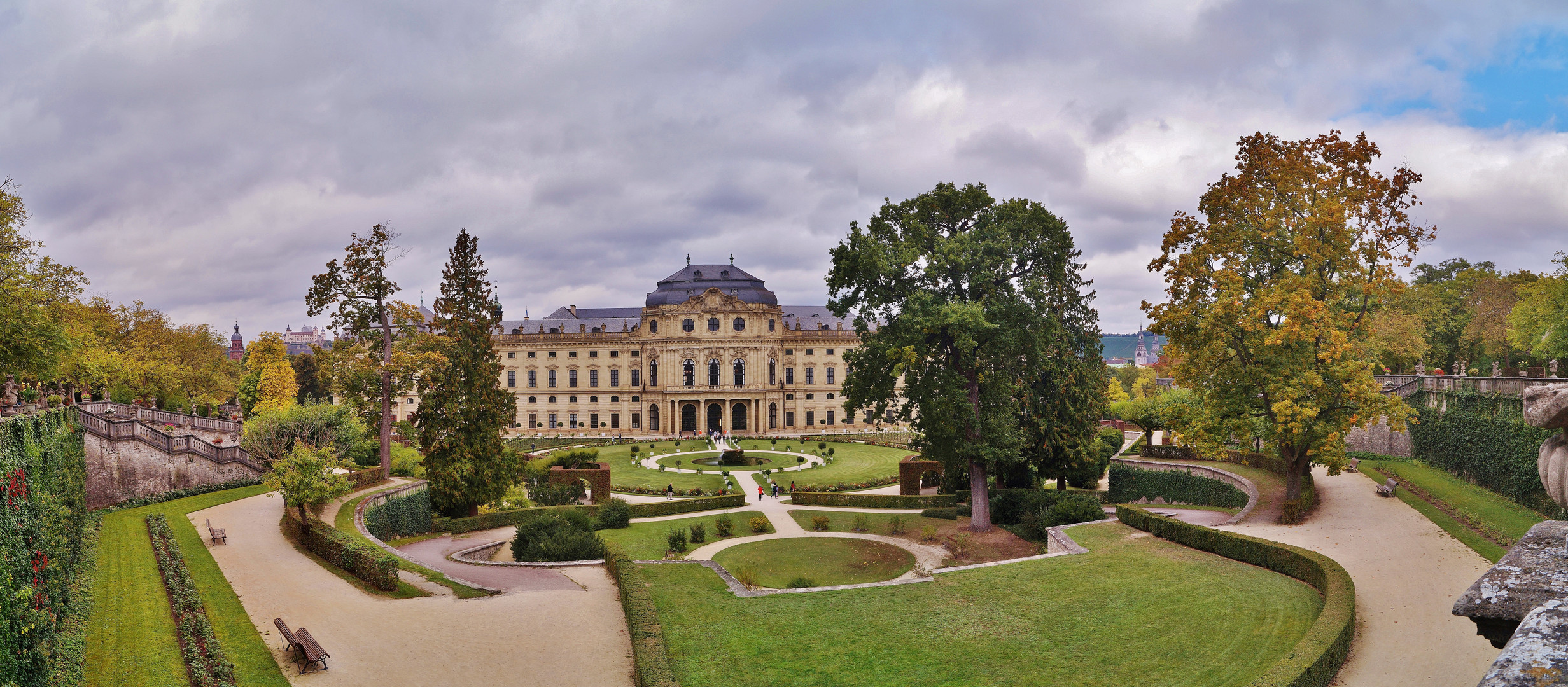 Herbst im Hofgarten.