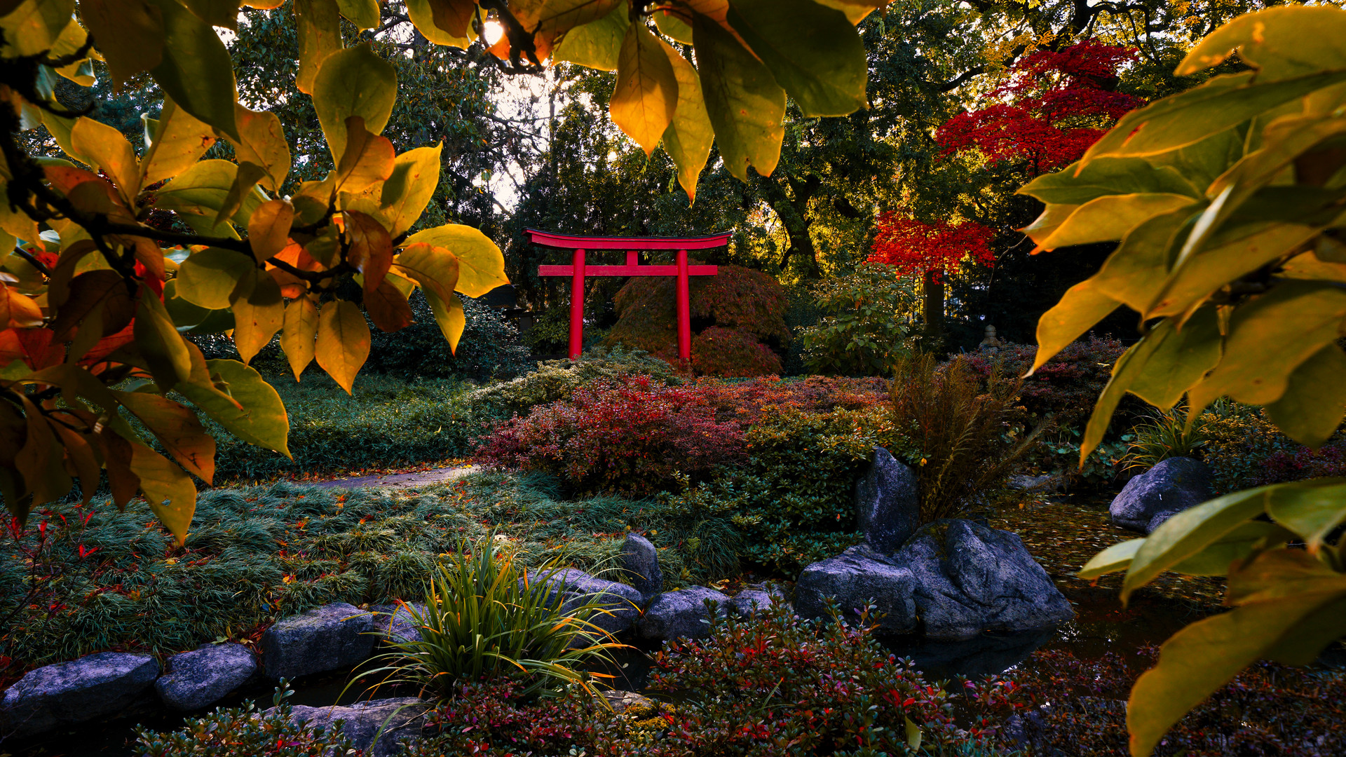 Herbst im Japanischen Garten