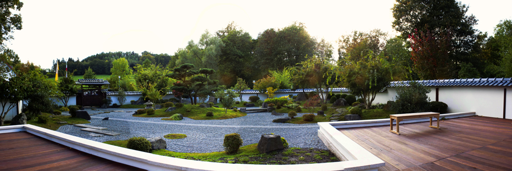 Herbst im japanischen Garten