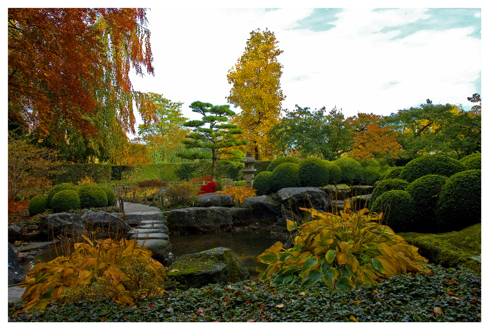 Herbst im "Japanischen Garten" Foto & Bild jahreszeiten