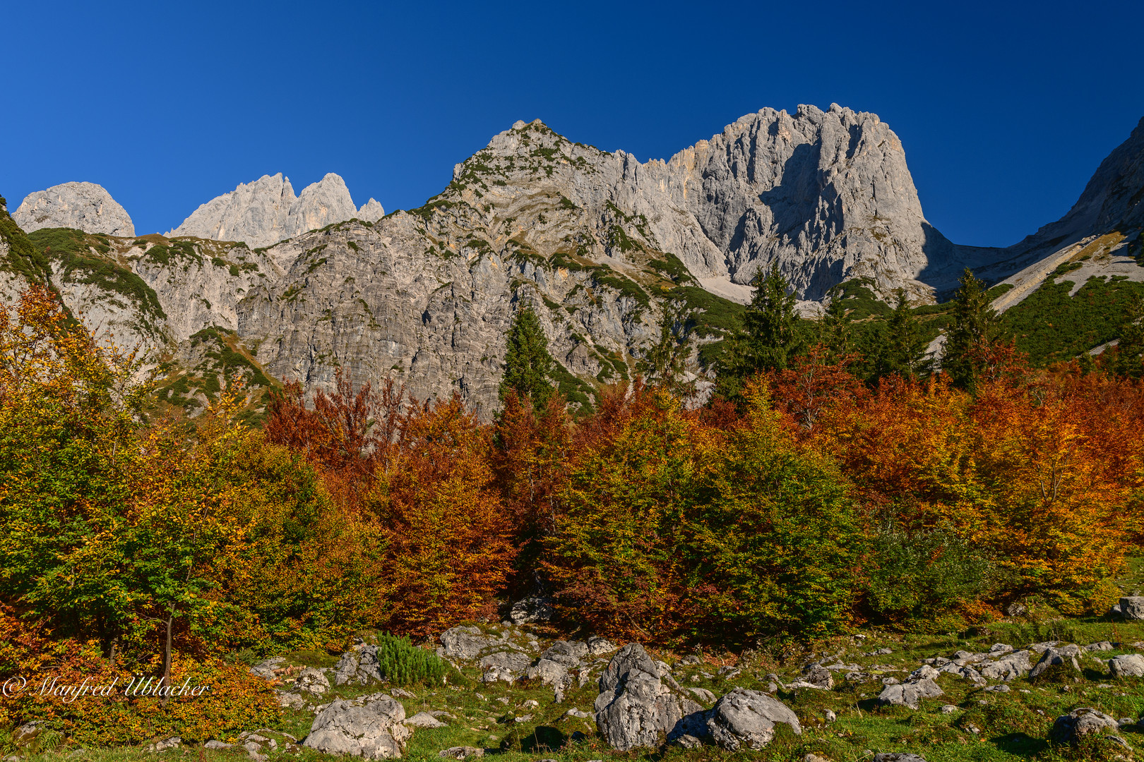 Herbst im Kaisergebirge ...