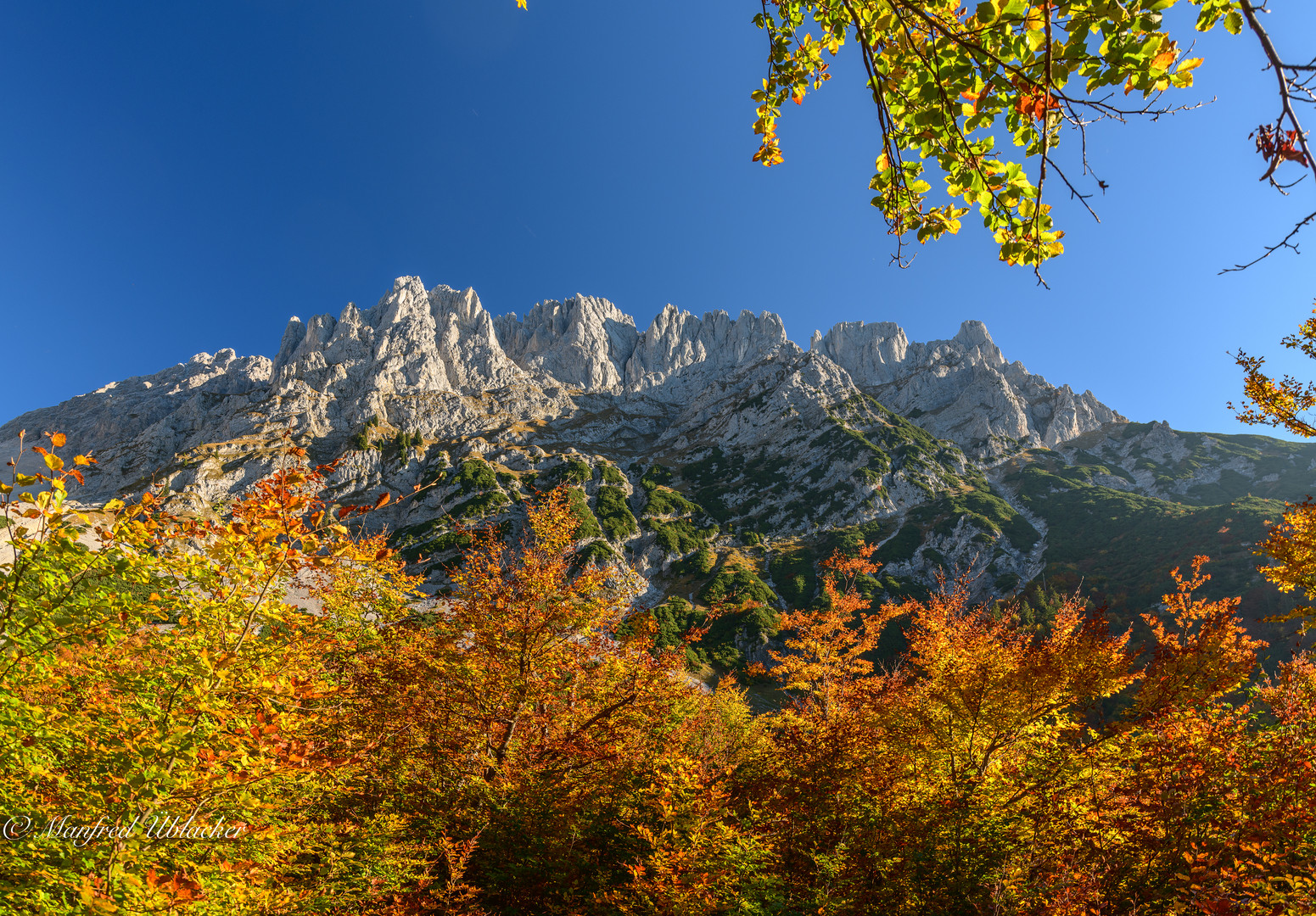 Herbst im Kaisergebirge ...