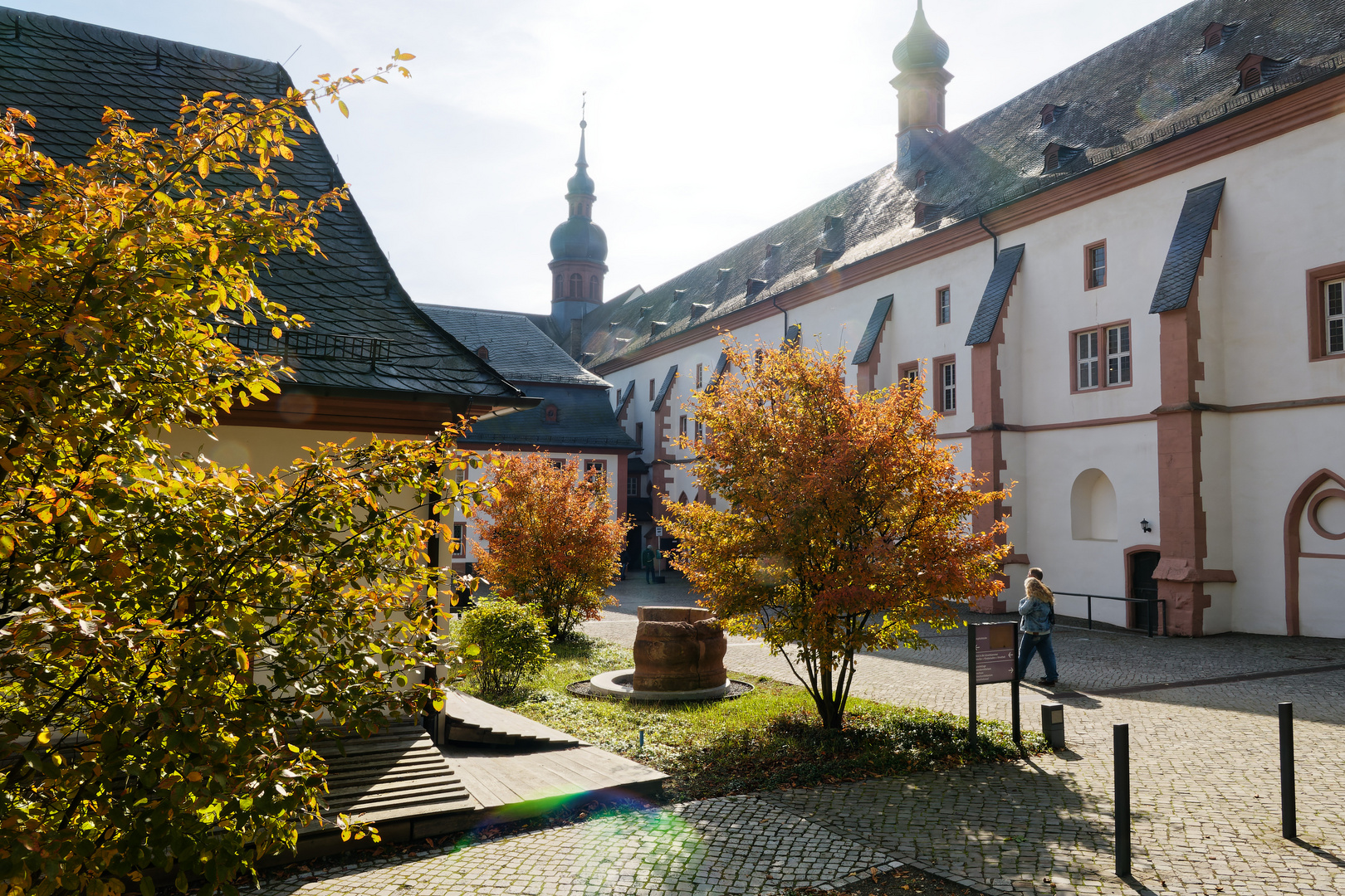 Herbst im Kloster Eberbach