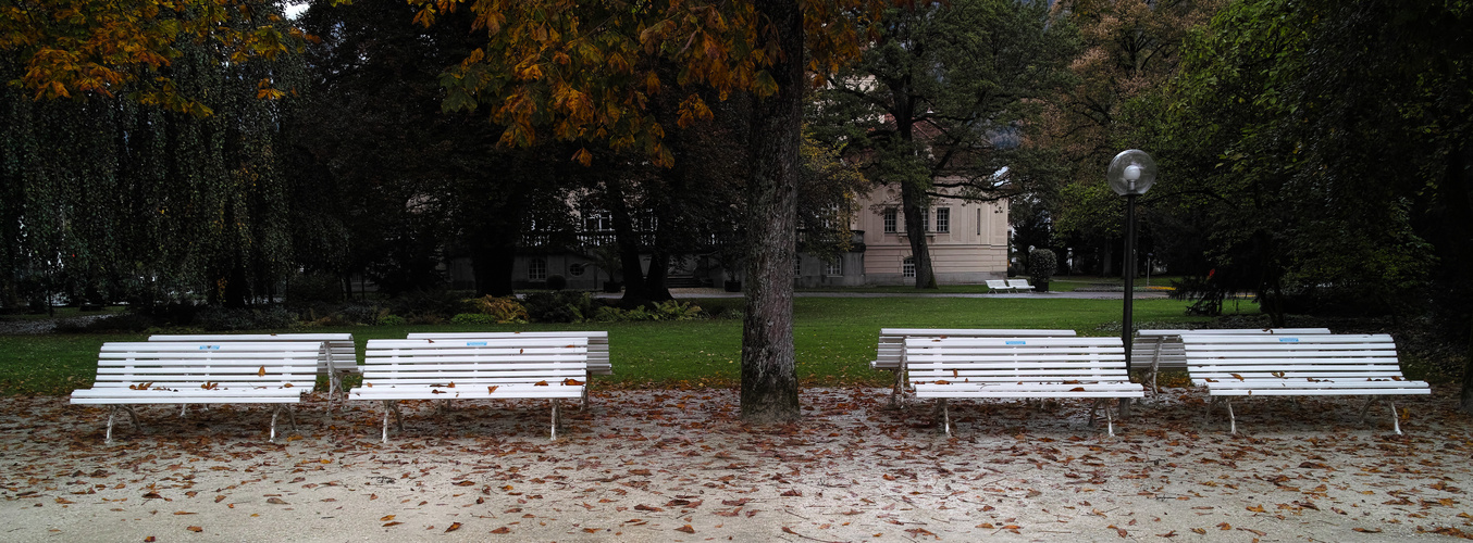 Herbst im Königlichen Kurgarten Bad Reichenhall