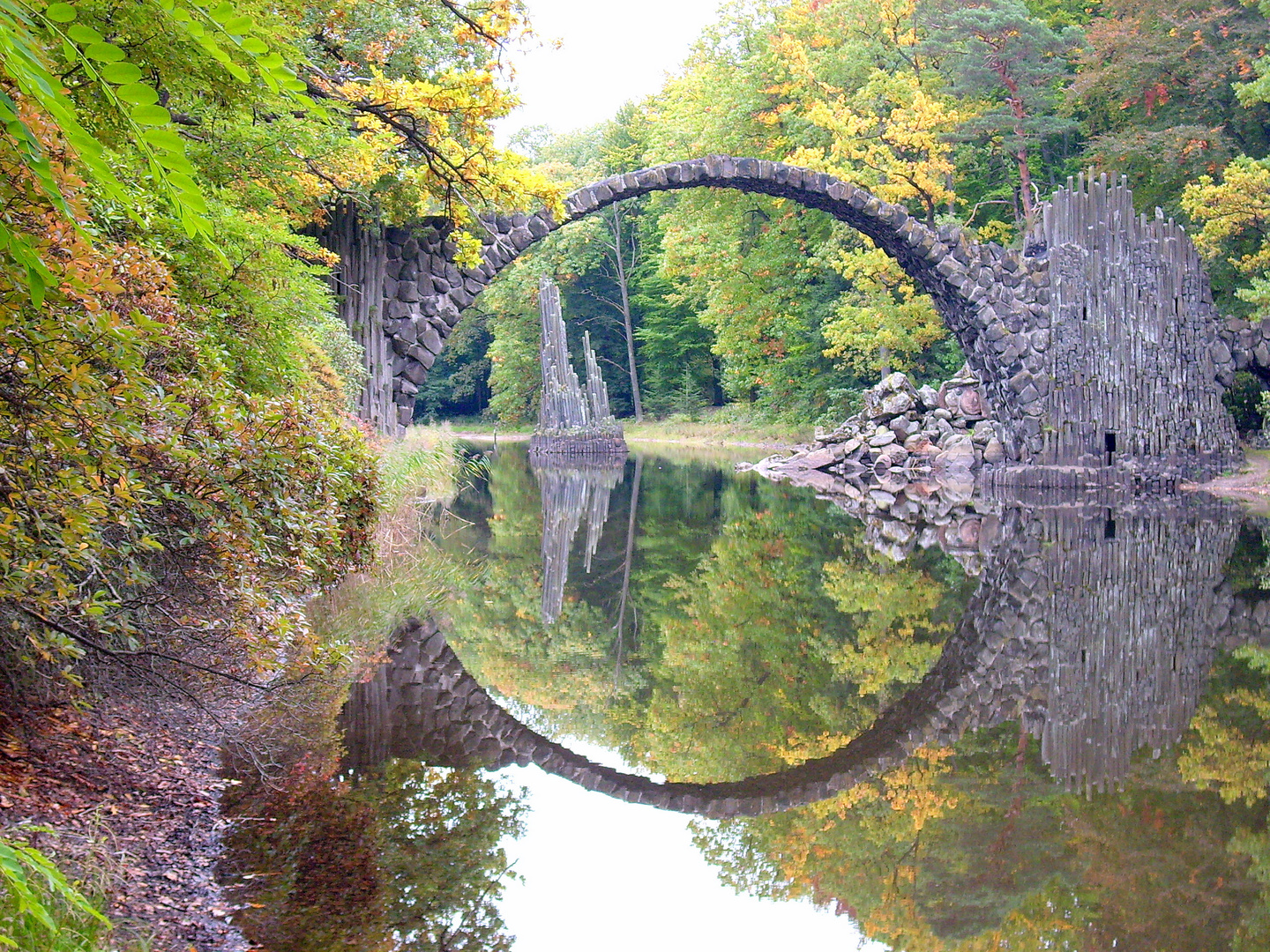 Herbst im Kromlauer Park