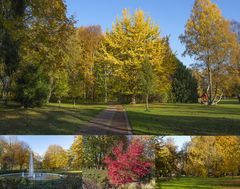 Herbst im Kurpark Bad Westernkotten