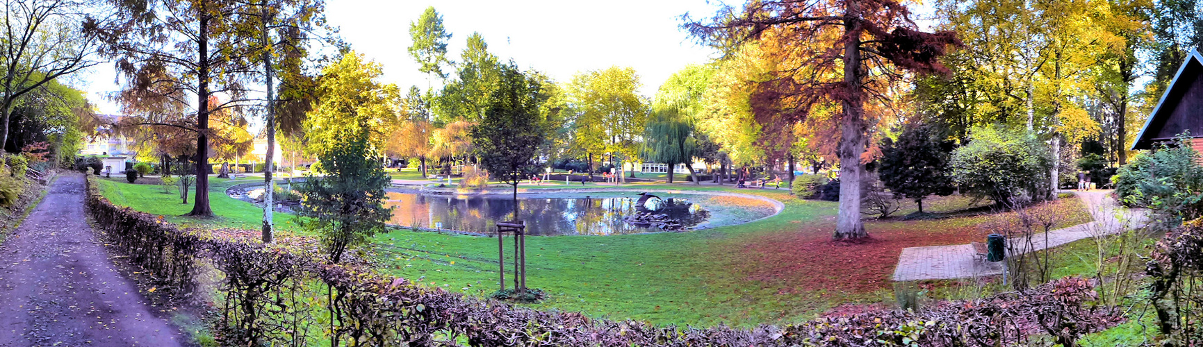 Herbst im Kurpark