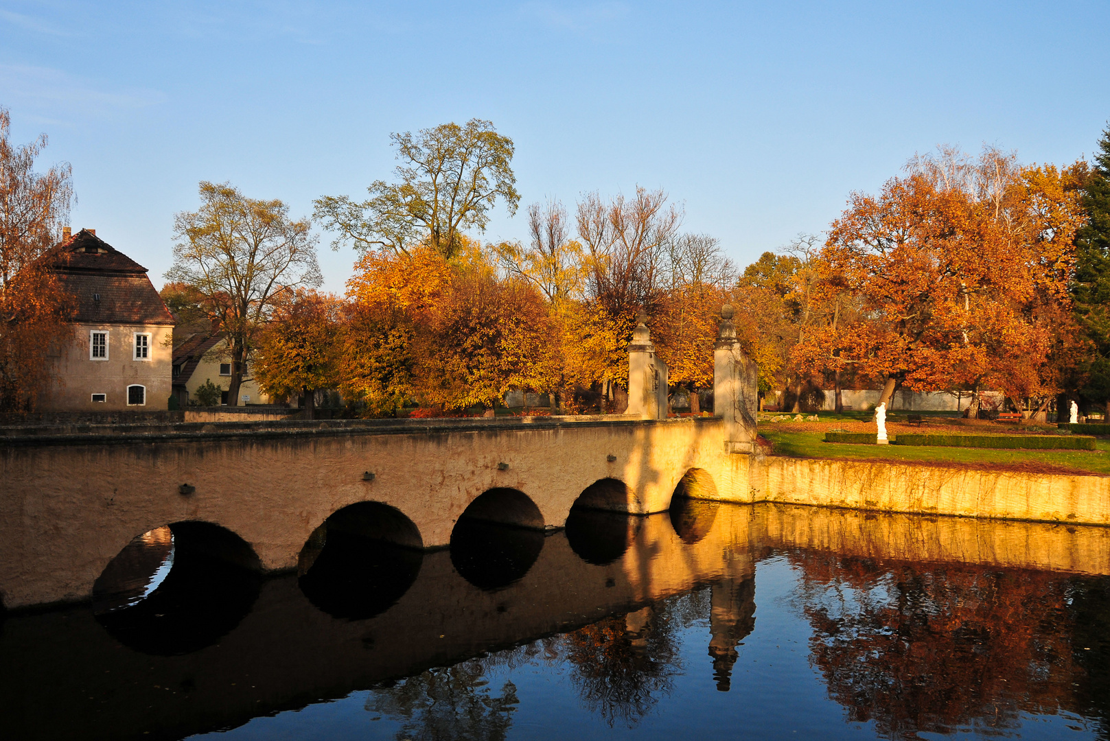 Herbst im Lampertswalder Schlosspark