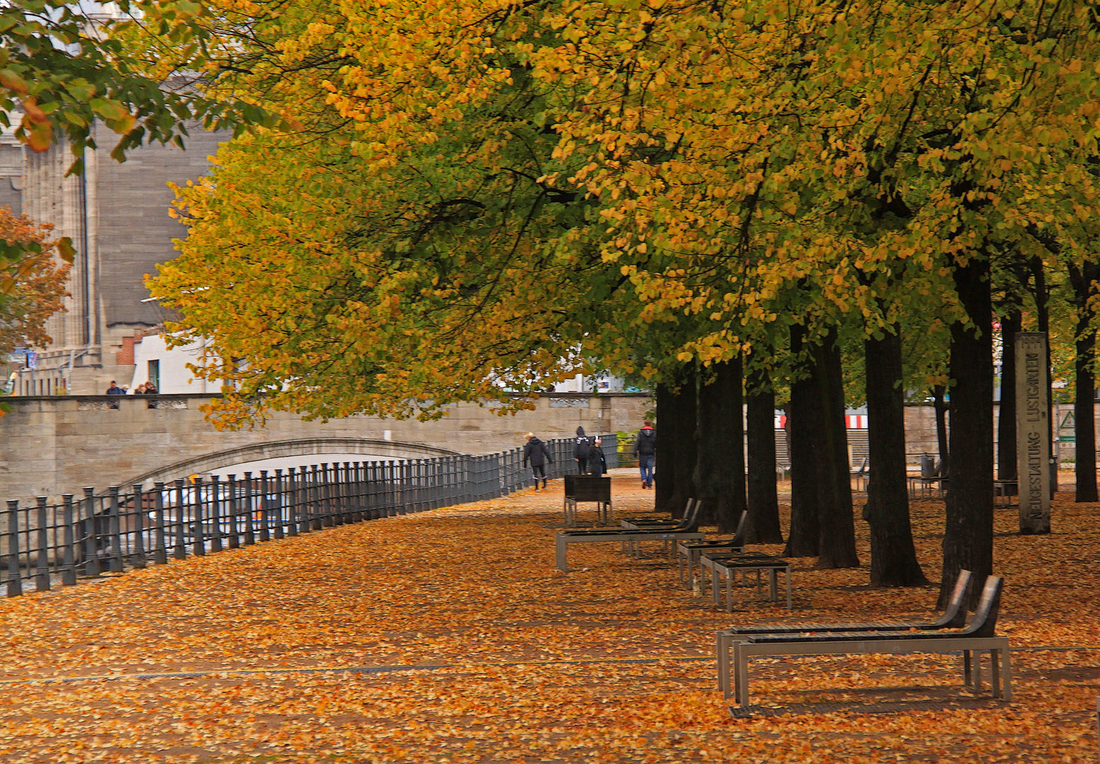 Herbst im Lustgarten