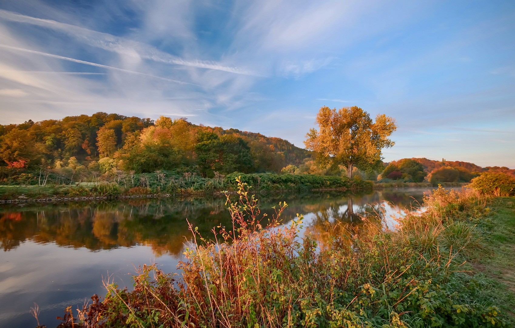 Herbst im Morgenlicht