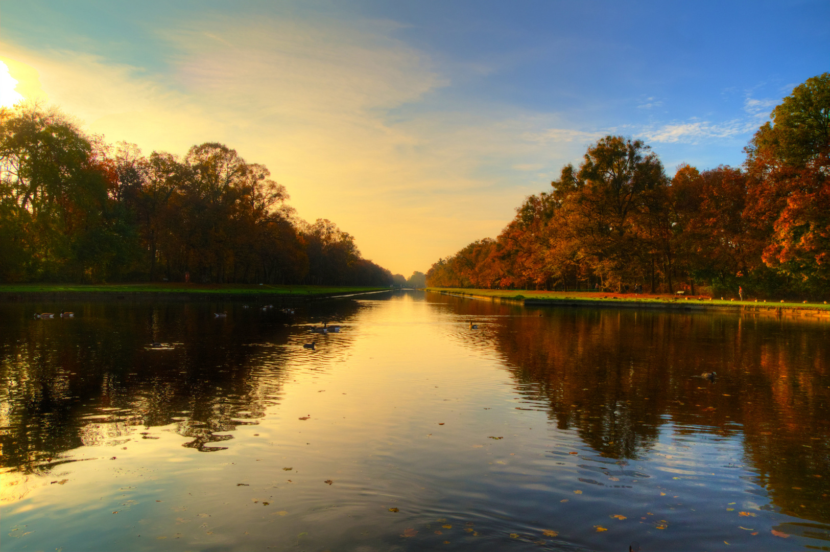 Herbst im Nymphenburger Park