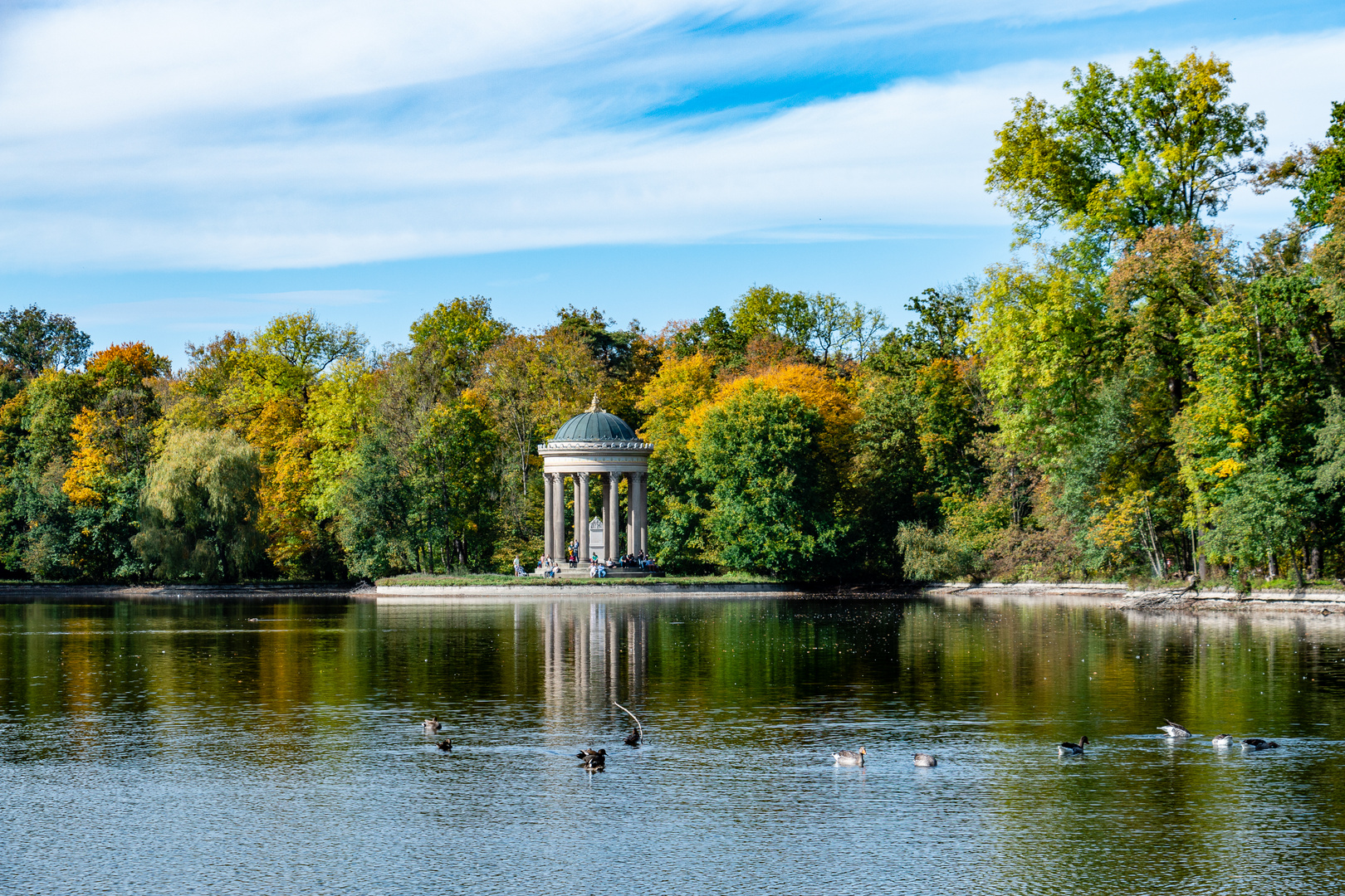 Herbst im Nyphenburger Park