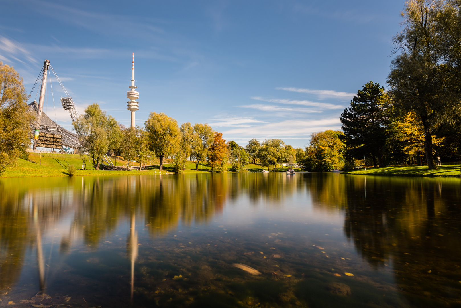 Herbst im Olympiapark, München