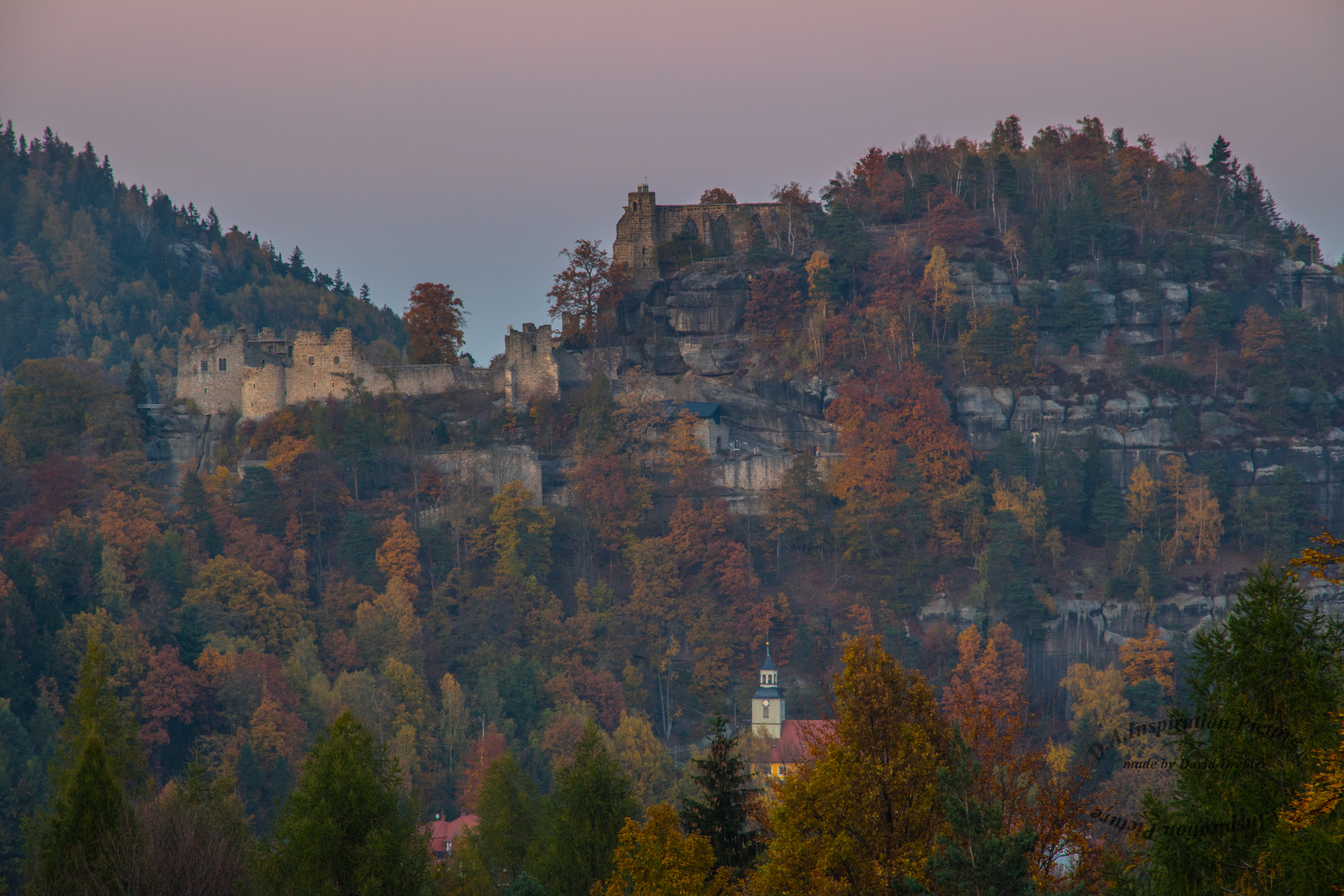 Herbst im Oybin