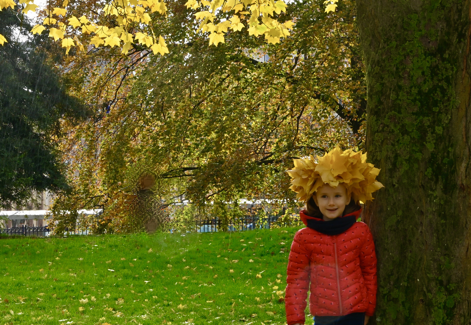 Herbst im Park Montsouris