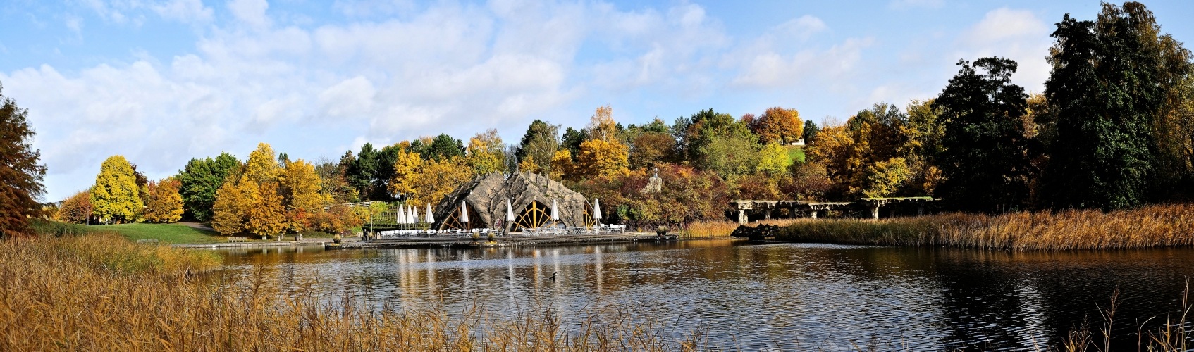 Herbst im Park...... Panorama