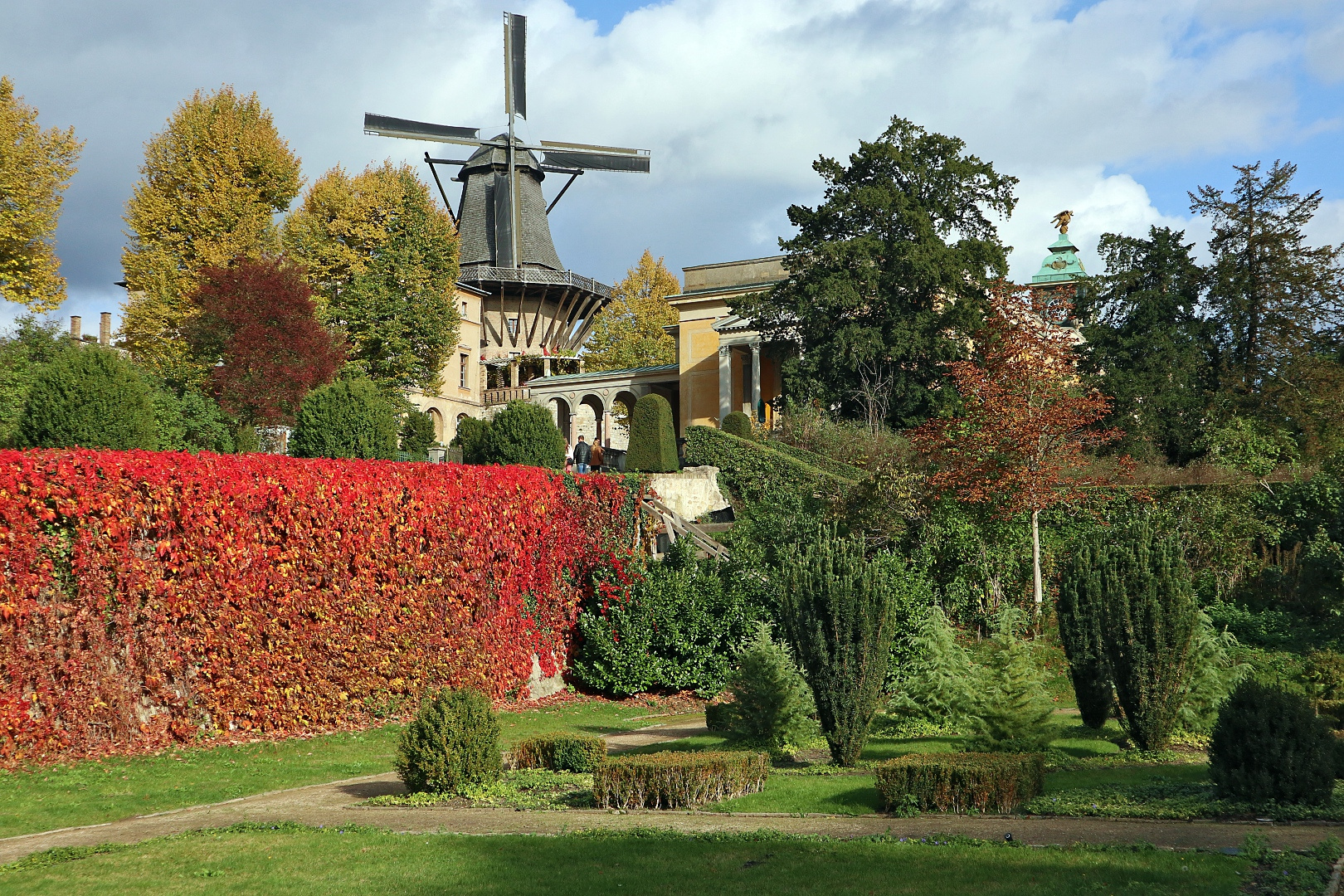 Herbst im Park Sanssouci 