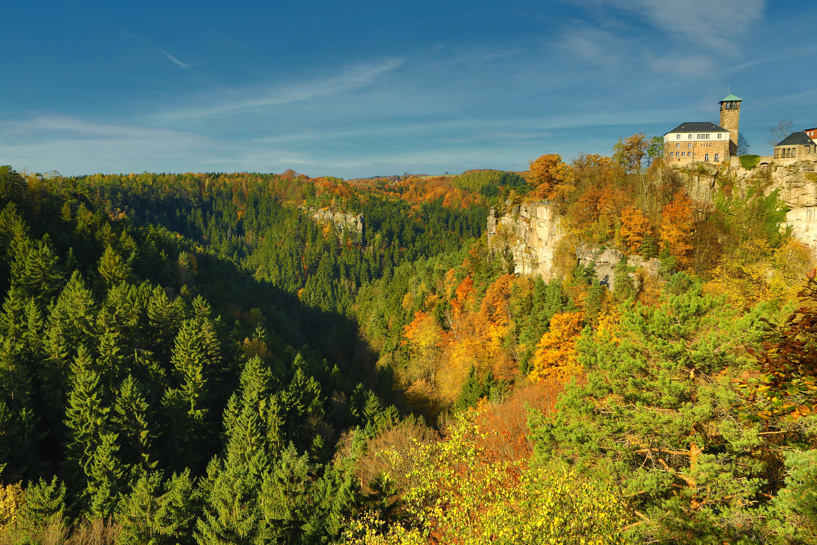 Herbst im Polenztal