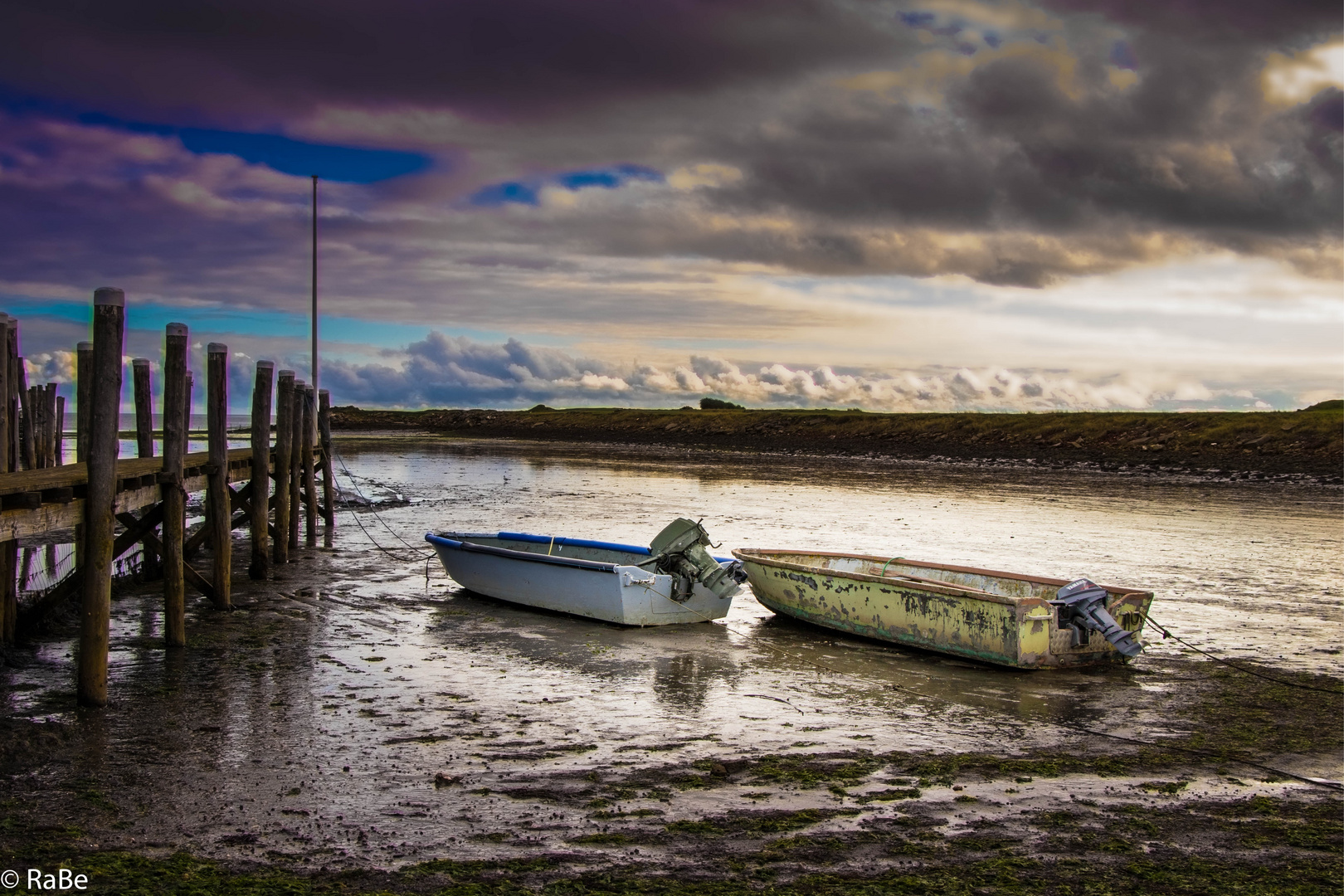 Herbst im Rantumer Hafen