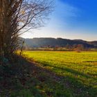 Herbst im Ruhrtal mit Blick auf Mintard