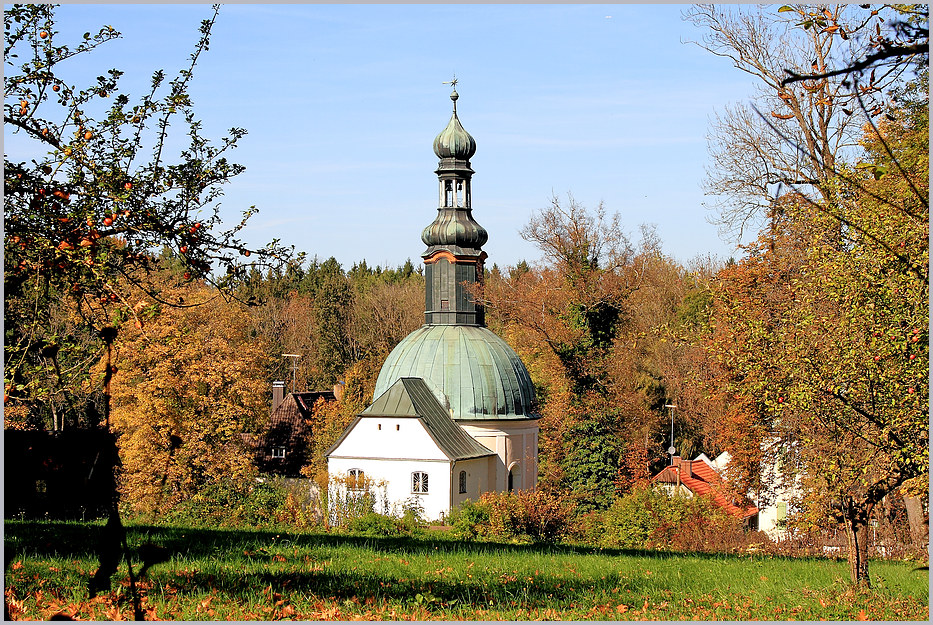 Herbst im Schlossgut Mariabrunn