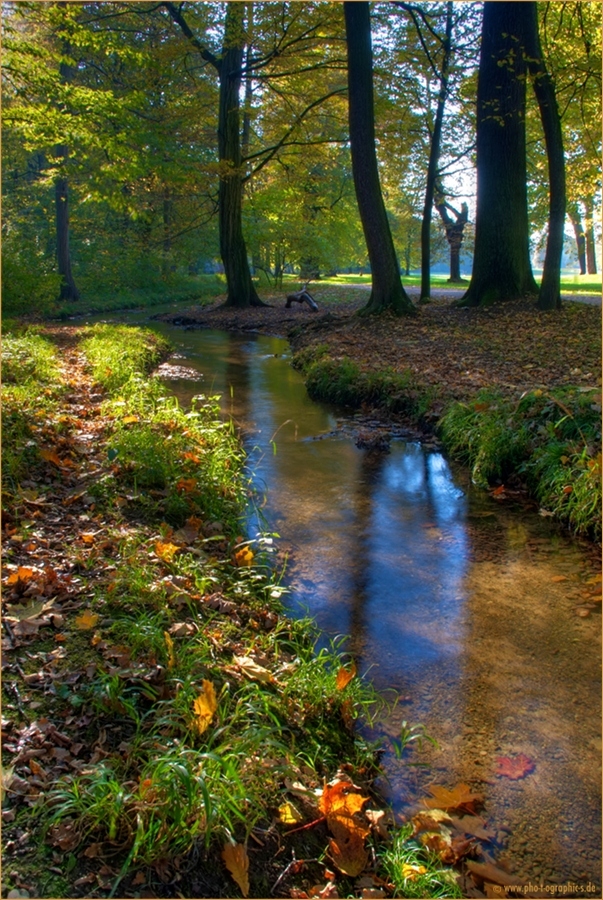 ... herbst im schloßpark ...