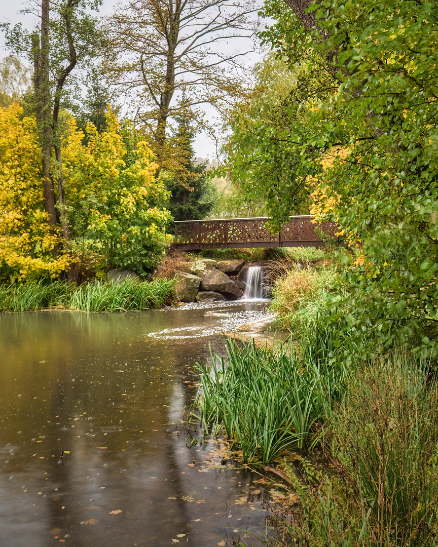 Herbst im Schlosspark Wilhelmsthal | Thüringer Wald