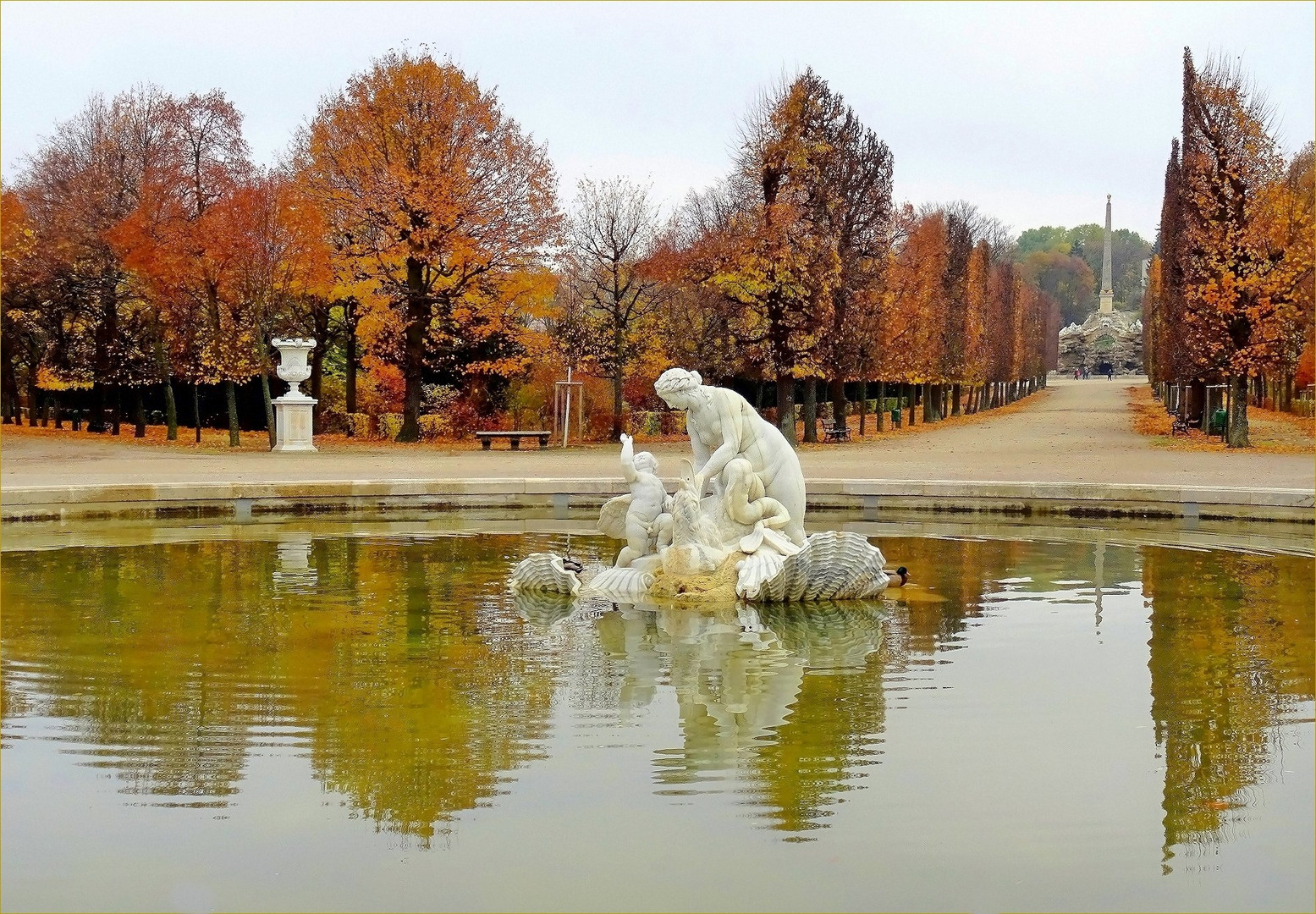 Herbst im Schönbrunner Schlosspark