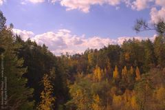 Herbst im Steinbruch