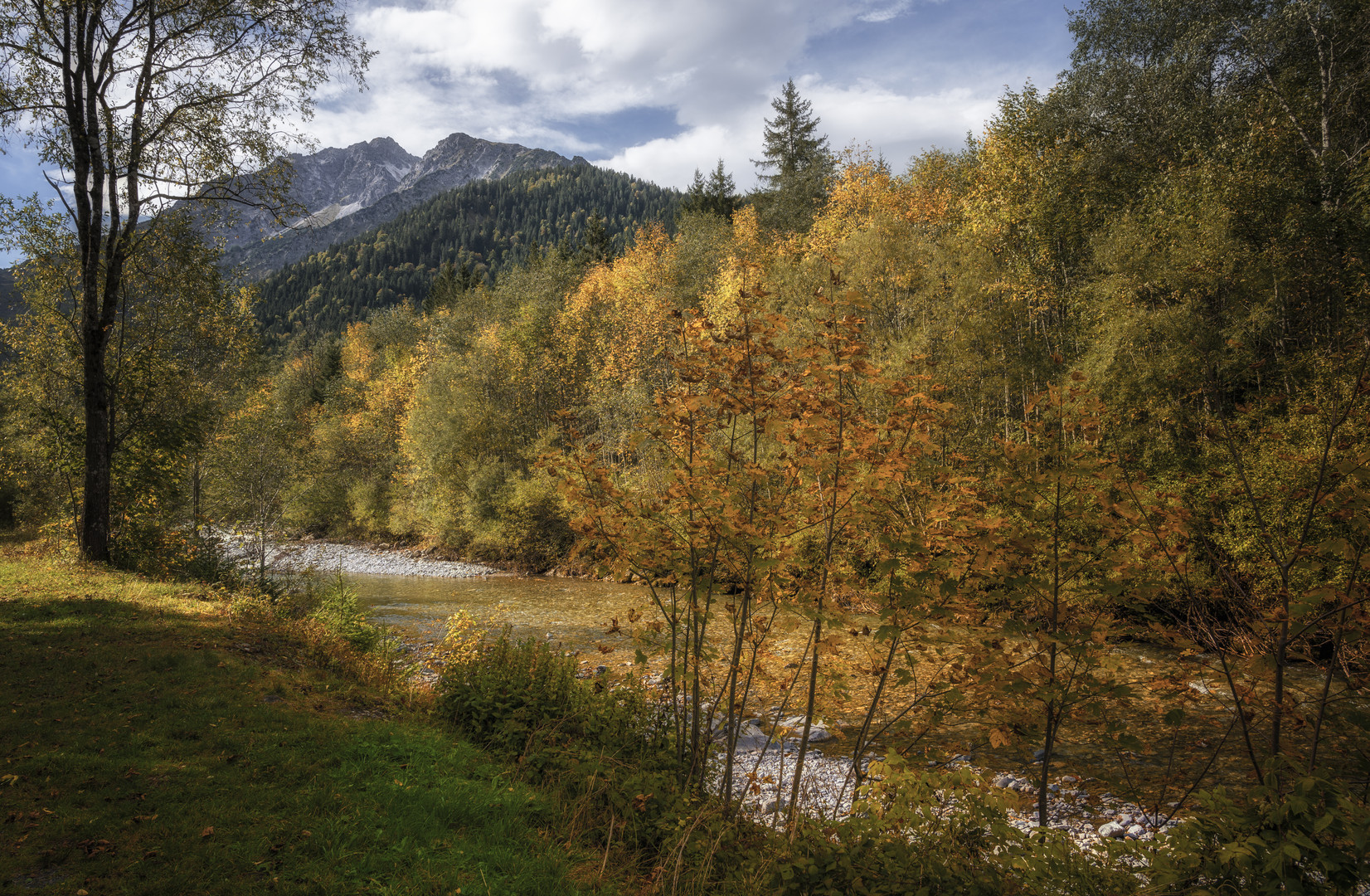 Herbst im Stillachtal